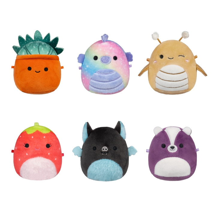 Micromallows 6 cm 6-pakning plysj S2 - Greer, Sloan, Emerald, Oz, Scarlet og Aldous i gruppen LEKER, BARN OG BABY / Babyleker (0-3 år) / Kosedyr hos TP E-commerce Nordic AB (D30082)