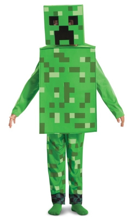 Disguise Minecraft-kostyme - Creeper (104 cm) (115779M) i gruppen LEKER, BARN OG BABY / Leker / Masker og kostymer hos TP E-commerce Nordic AB (D30101)
