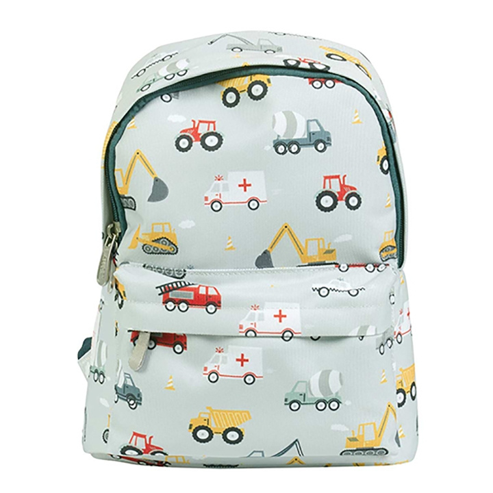 A little lovely company Liten ryggsekk - Kjøretøy - 22 x 30 x 10 cm i gruppen LEKER, BARN OG BABY / Reise / Barnevesker / Ryggsekker hos TP E-commerce Nordic AB (D30110)