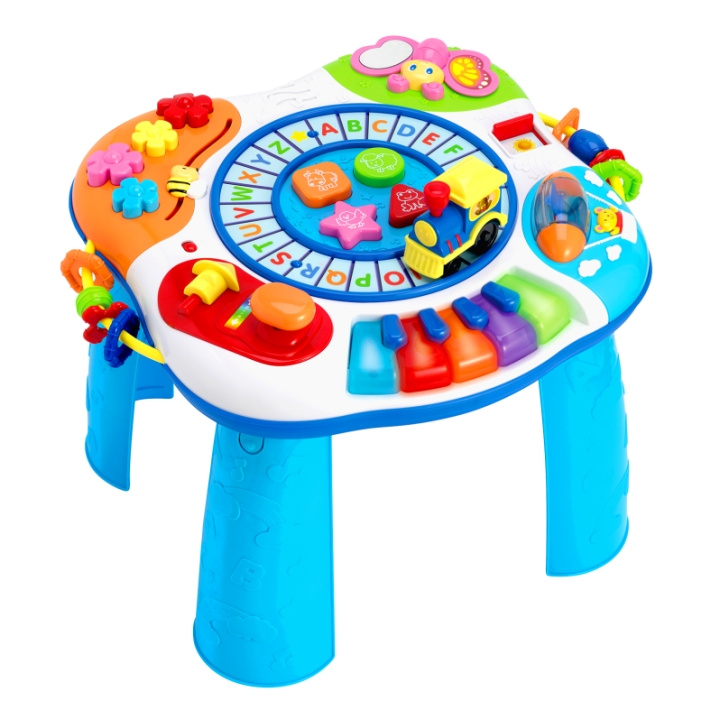 WINFUN Bokstavtog og pianobord (000801) i gruppen LEKER, BARN OG BABY / Babyleker (0-3 år) / Aktivitetsleker hos TP E-commerce Nordic AB (D30111)