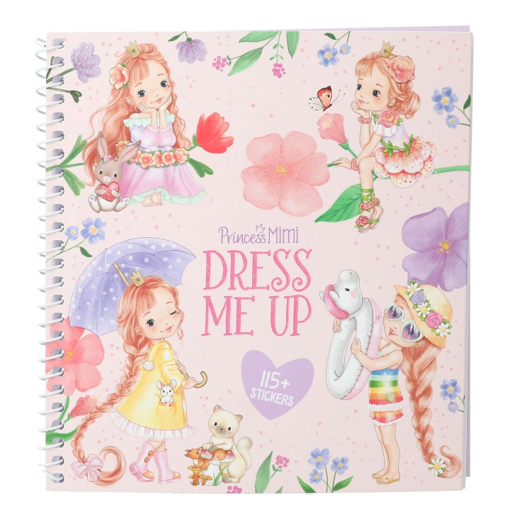 Princess Mimi Dress Me Up klistremerkebok - (0413577) i gruppen LEKER, BARN OG BABY / Leker / Håndtverk hos TP E-commerce Nordic AB (D30126)