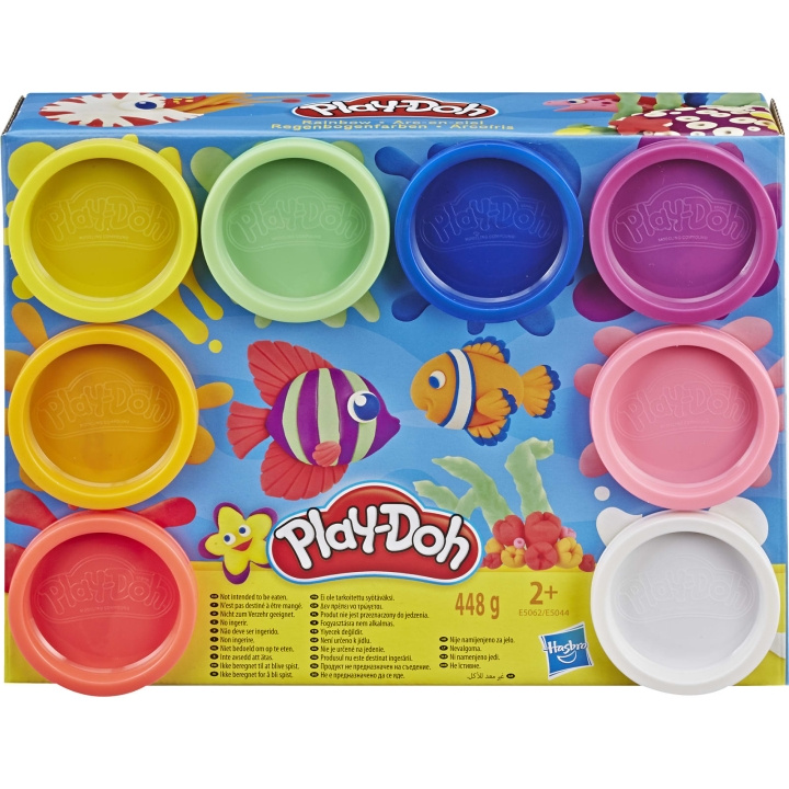 Play Doh Play-Doh - 8-pakning (E5044) i gruppen LEKER, BARN OG BABY / Leker / Figurer, miniatyrer og tilbehør hos TP E-commerce Nordic AB (D30127)