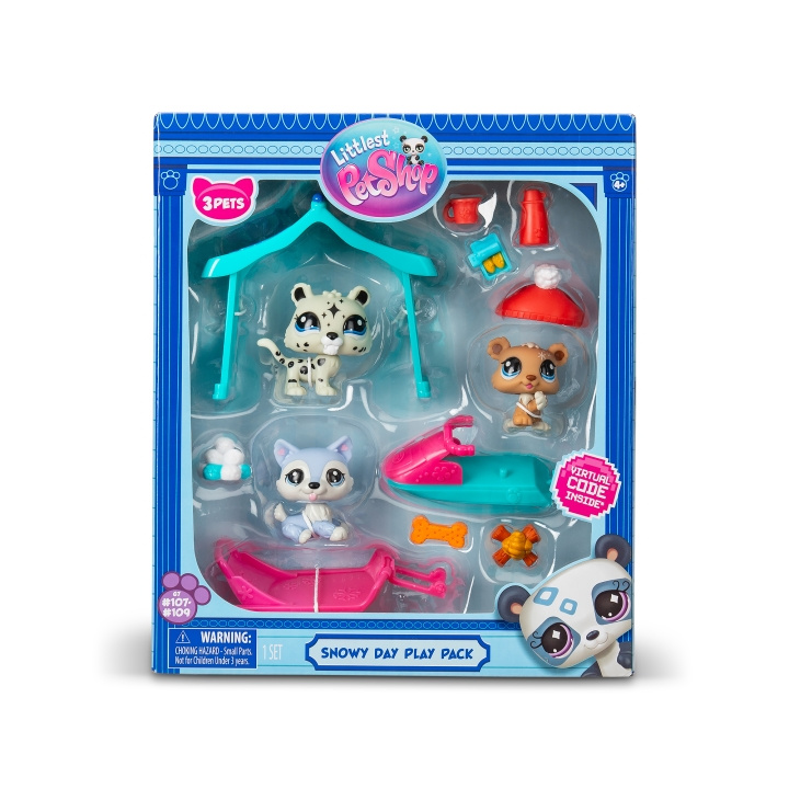Littlest Pet Shop Lekesett med snødag (00534) i gruppen LEKER, BARN OG BABY / Leker / Lekesett hos TP E-commerce Nordic AB (D30135)