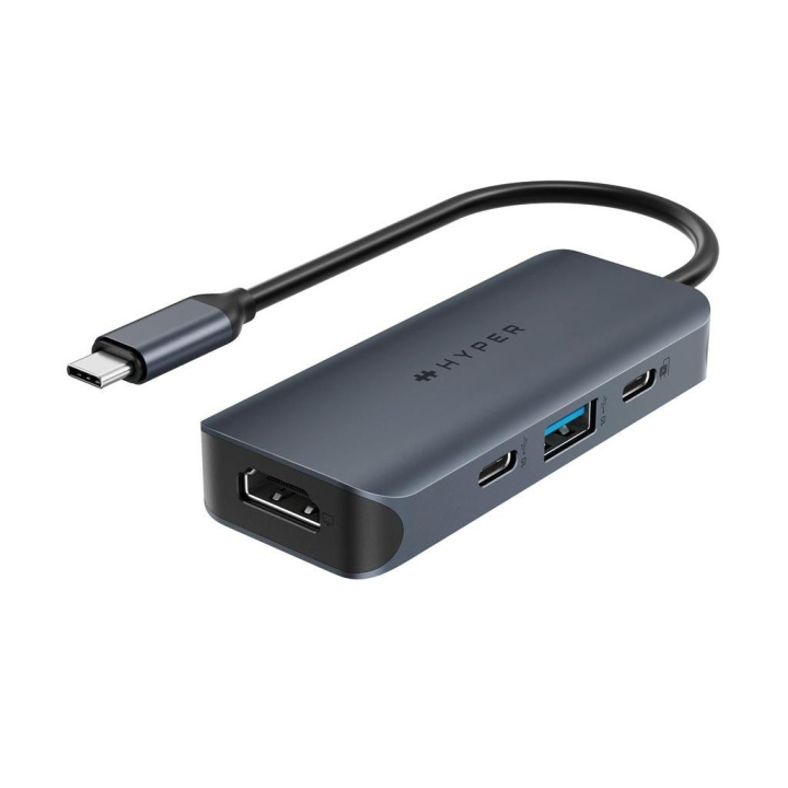 Targus Hyper - HyperDrive EcoSmart4-port USB-C-nav Gen.2 i gruppen Datautstyr / Datamaskin Tilbehør / USB-Hubs hos TP E-commerce Nordic AB (D30149)