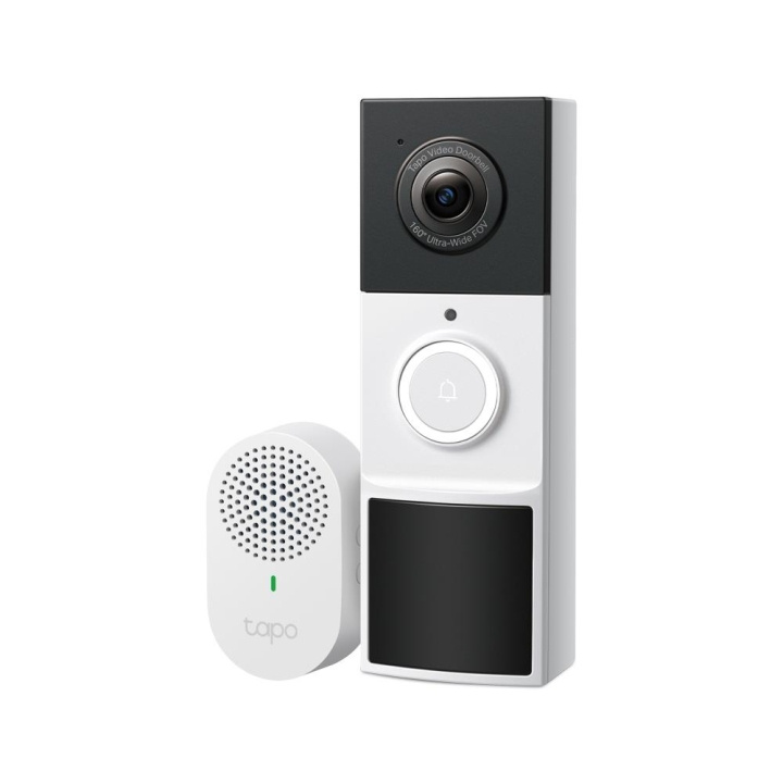 TP-Link Tapo D210 Video-dørklokkekamera i gruppen HJEM, HUS OG HAGE / Alarm, Sikkerhet og overvåking / Dørklokker hos TP E-commerce Nordic AB (D30175)