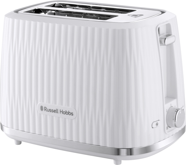Russell Hobbs Eden 2S brødrister - hvit i gruppen HJEM, HUS OG HAGE / Husholdningsapparater / Brødristere og toastjern / Brødristere hos TP E-commerce Nordic AB (D30217)
