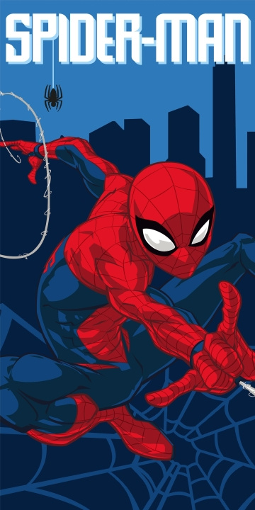 Spiderman Badehåndkle - 70x140 cm (8014786) i gruppen LEKER, BARN OG BABY / Babyprodukter / Bad hos TP E-commerce Nordic AB (D30218)