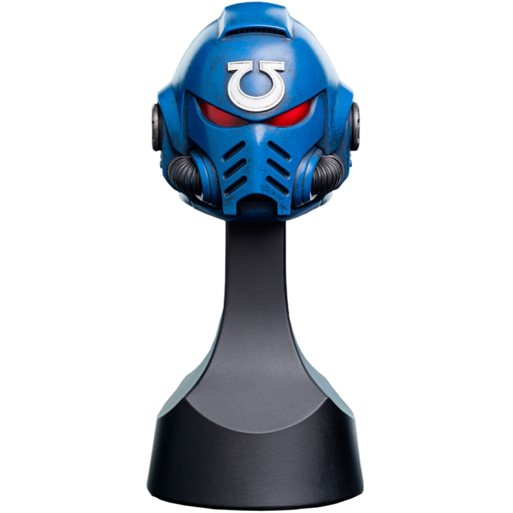 Weta Workshop Warhammer (40K) - Ultramarines Helm-miniatyr i gruppen SPORT, FRITID & HOBBY / Morsomme produkter / Samlerobjekter hos TP E-commerce Nordic AB (D30220)