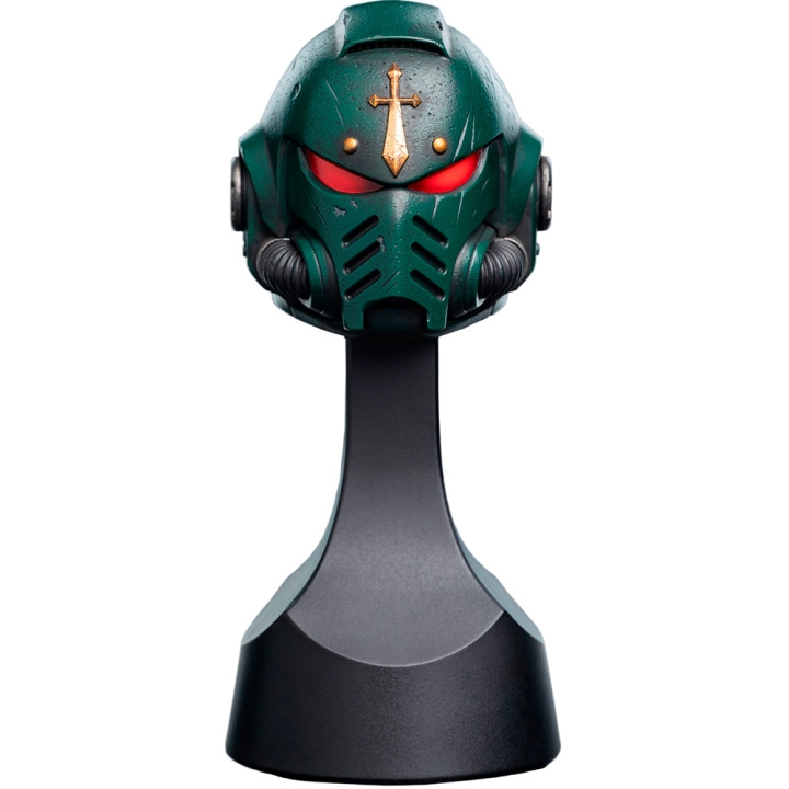 Weta Workshop Warhammer (40K) - Dark Angels Helm Miniatyr i gruppen SPORT, FRITID & HOBBY / Morsomme produkter / Samlerobjekter hos TP E-commerce Nordic AB (D30221)