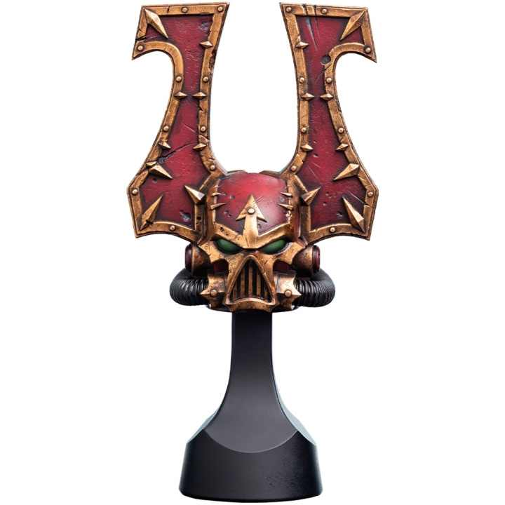 Weta Workshop Warhammer (40K) - Khorne Berzerker Helm Miniatyr i gruppen SPORT, FRITID & HOBBY / Morsomme produkter / Samlerobjekter hos TP E-commerce Nordic AB (D30222)