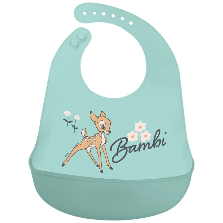 STOR BABY Smekke i silikon for småbarn - Disney Bambi i gruppen LEKER, BARN OG BABY / Spise & drikke / Smekker hos TP E-commerce Nordic AB (D30229)