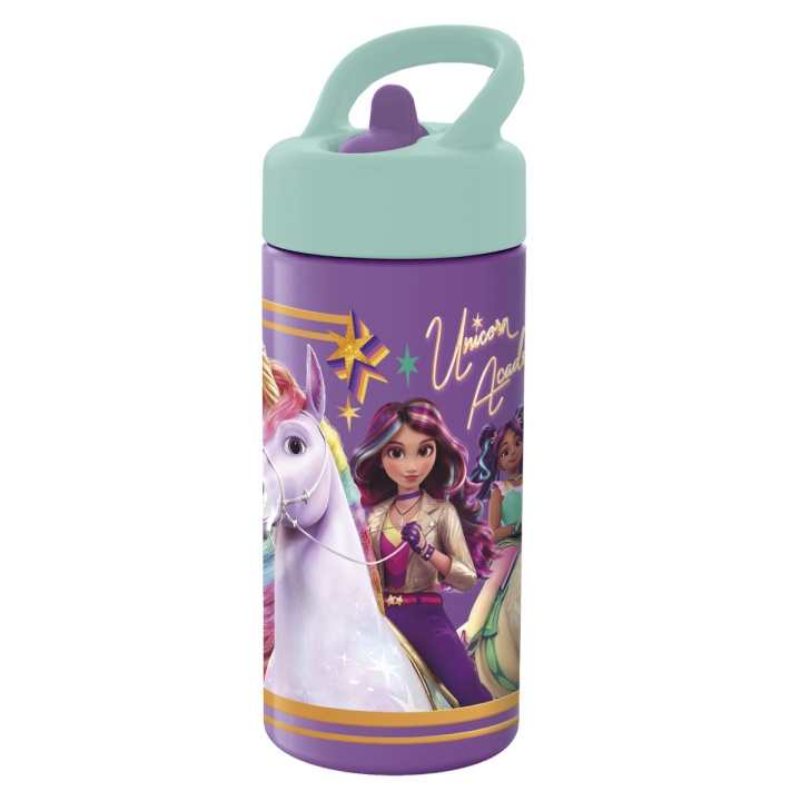 STOR Unicorn Academy Sipper vannflaske - 410 ml i gruppen LEKER, BARN OG BABY / Spise & drikke / Tåteflasker & tilbehør hos TP E-commerce Nordic AB (D30231)