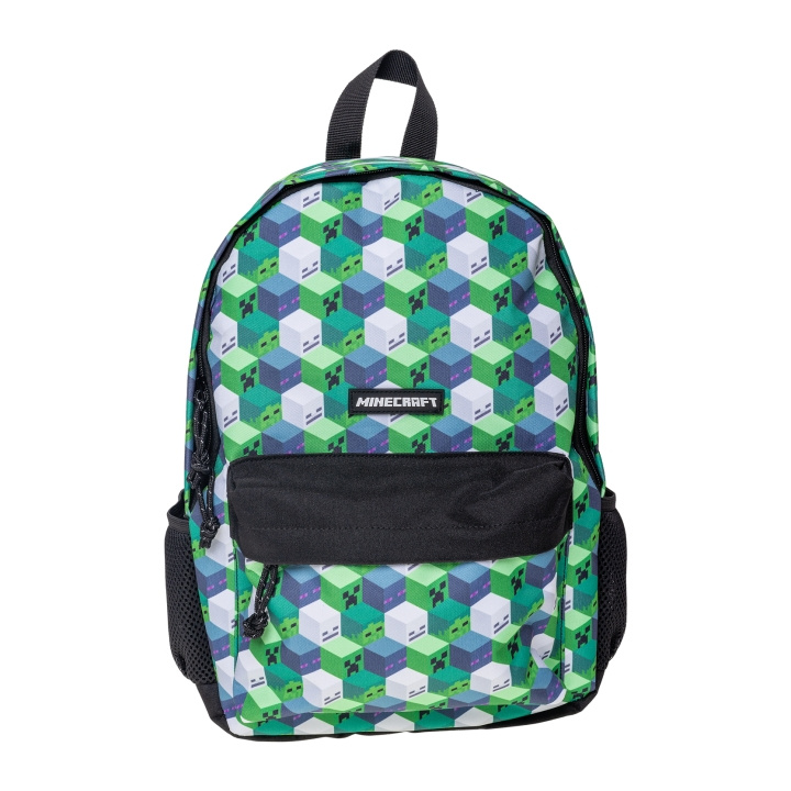 STOR Minecraft-ryggsekk - H38 x B28 x D13 cm i gruppen LEKER, BARN OG BABY / Reise / Barnevesker / Ryggsekker hos TP E-commerce Nordic AB (D30240)
