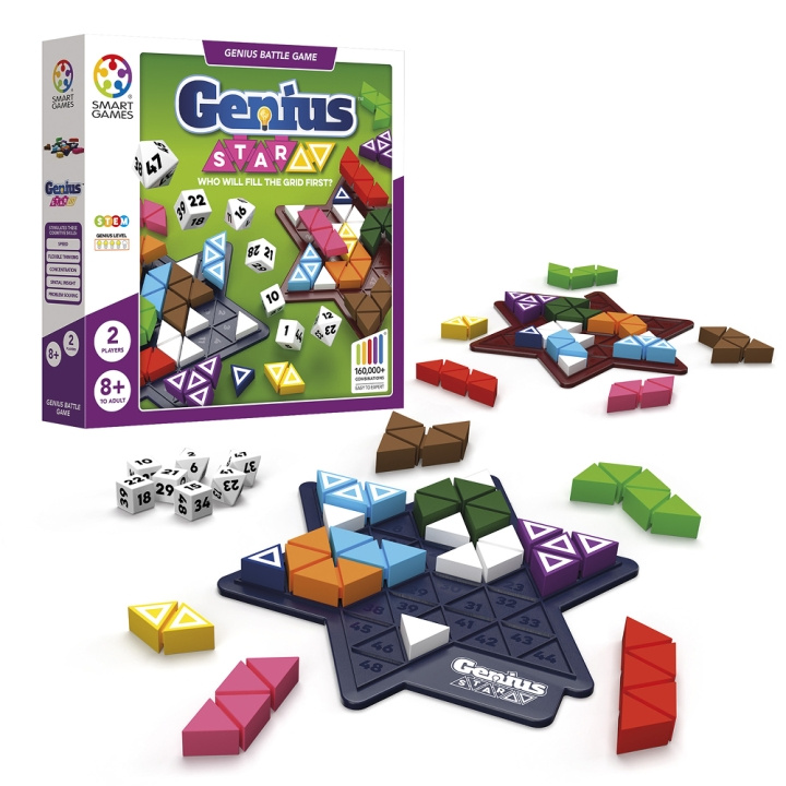 Smart Games: Genius Star (Nordic) (SG2538) i gruppen LEKER, BARN OG BABY / Spill / Brettspill hos TP E-commerce Nordic AB (D30253)