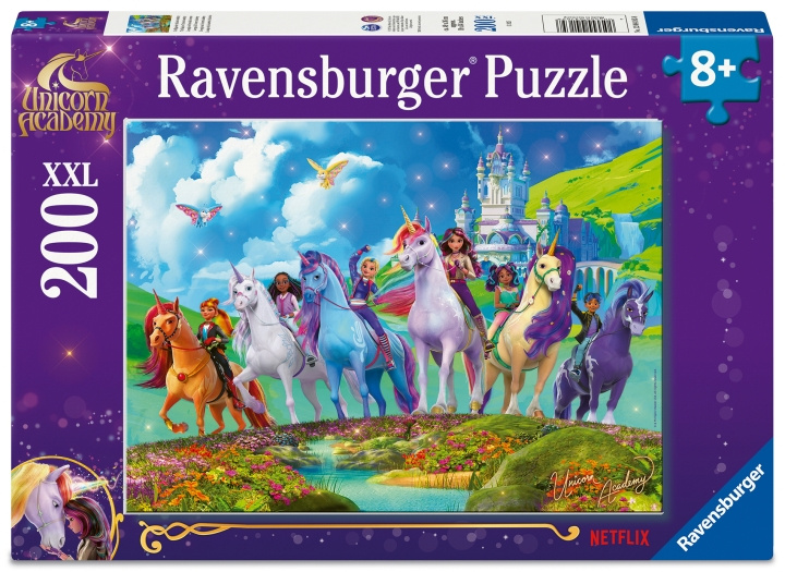 Ravensburger Unicorn Academy 200p XXL - (12004165) i gruppen LEKER, BARN OG BABY / Leker / Barnas puslespill hos TP E-commerce Nordic AB (D30255)