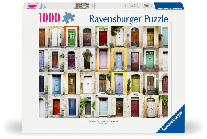 Ravensburger Vakre dører i Provence - (12001437) i gruppen SPORT, FRITID & HOBBY / Hobby / Puslespill hos TP E-commerce Nordic AB (D30268)