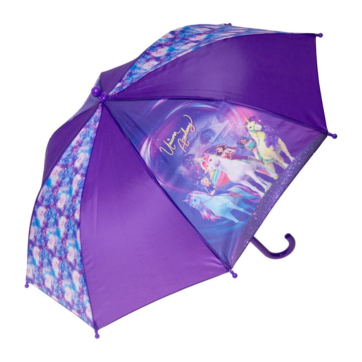STOR Unicorn Academy Paraply - L 58 cm x 70 cm i gruppen SPORT, FRITID & HOBBY / Morsomme produkter / Morsomme produkter hos TP E-commerce Nordic AB (D30273)