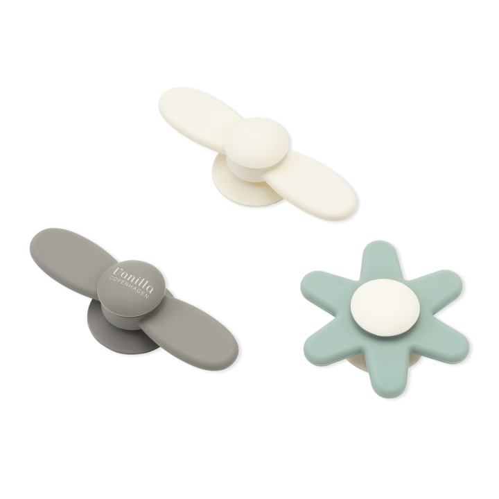 Vanilla Copenhagen Suction Spinner Set - Silikon (SPIN0525) i gruppen LEKER, BARN OG BABY / Babyleker (0-3 år) / Aktivitetsleker hos TP E-commerce Nordic AB (D30291)