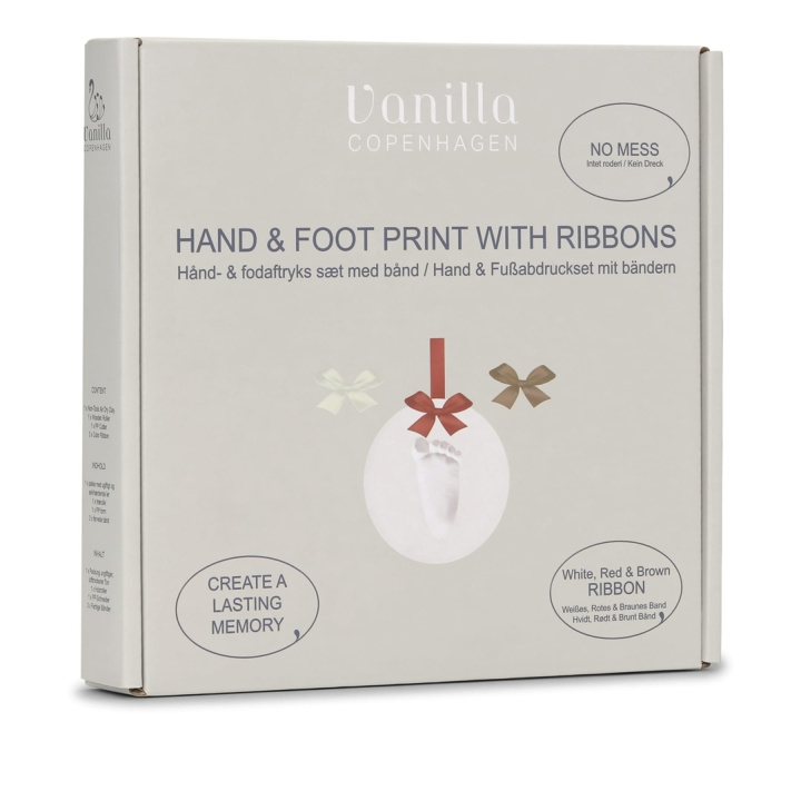 Vanilla Copenhagen Hånd- og fotleiresett - Hvit - One size (MEMO0124) i gruppen SPORT, FRITID & HOBBY / Morsomme produkter / Smarte produkter hos TP E-commerce Nordic AB (D30305)