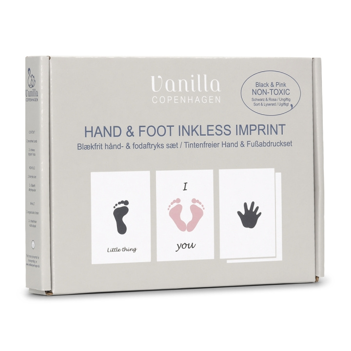 Vanilla Copenhagen Hånd- og fotblokk uten bind - rosa/svart - One size (MEMO0424) i gruppen SPORT, FRITID & HOBBY / Morsomme produkter / Smarte produkter hos TP E-commerce Nordic AB (D30307)