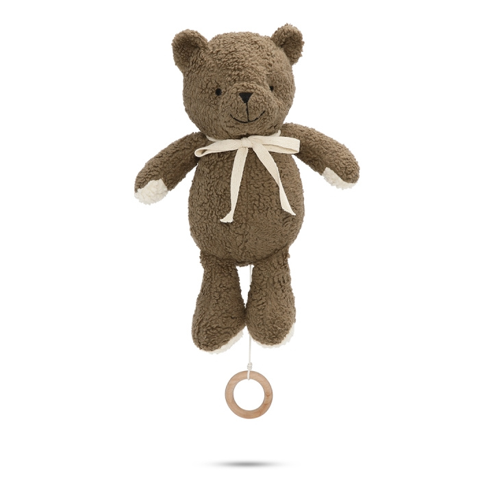 Vanilla Copenhagen Musikkuro - plysjbamse - tre (MUSP6024) i gruppen LEKER, BARN OG BABY / Babyleker (0-3 år) / Kosedyr hos TP E-commerce Nordic AB (D30310)