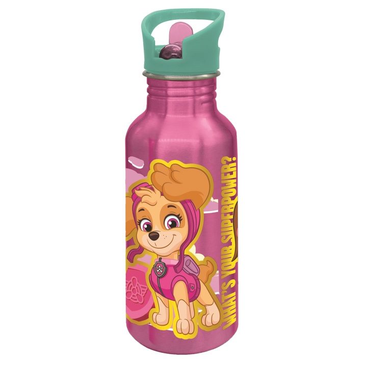 STOR PAW GIRL ALU Bottle Sipper - 545 ml i gruppen LEKER, BARN OG BABY / Spise & drikke / Tåteflasker & tilbehør hos TP E-commerce Nordic AB (D30360)