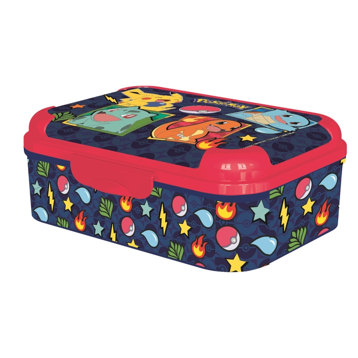 STOR POKÉMON Asker Matboks - 17 x 13,5 x 6,2 cm i gruppen LEKER, BARN OG BABY / Spise & drikke / Barneserviser hos TP E-commerce Nordic AB (D30363)