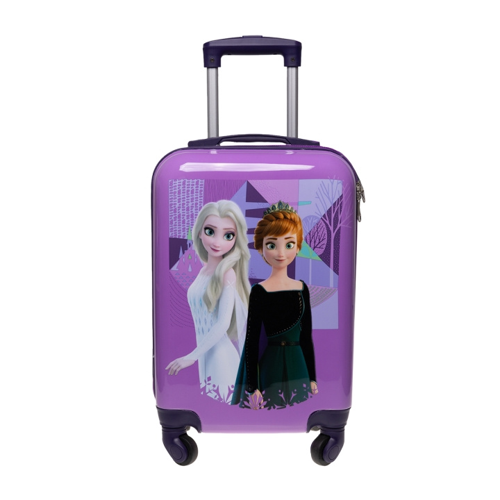 STOR Frozen - tralle med hard koffert - 54 x 35 x 22 cm i gruppen LEKER, BARN OG BABY / Reise / Barnevesker hos TP E-commerce Nordic AB (D30368)