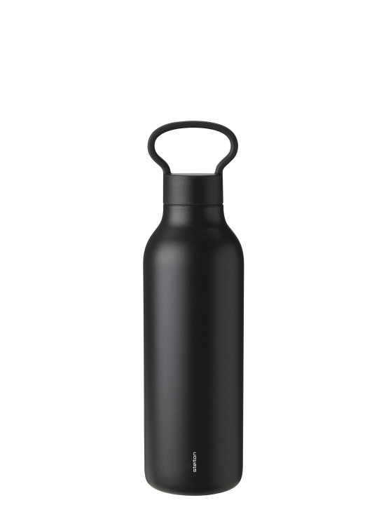 Stelton Tabi vakuumisolert flaske - Svart - 0,55 l i gruppen LEKER, BARN OG BABY / Spise & drikke / Tåteflasker & tilbehør hos TP E-commerce Nordic AB (D30395)
