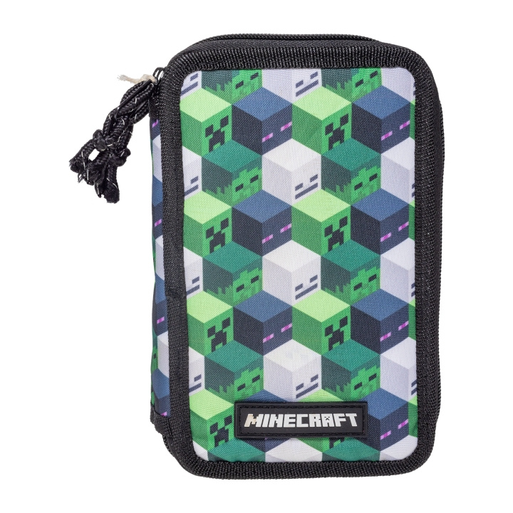STOR Minecraft-fylt dobbeltdekker - flerfarget i gruppen LEKER, BARN OG BABY / Leker / Penal hos TP E-commerce Nordic AB (D30398)