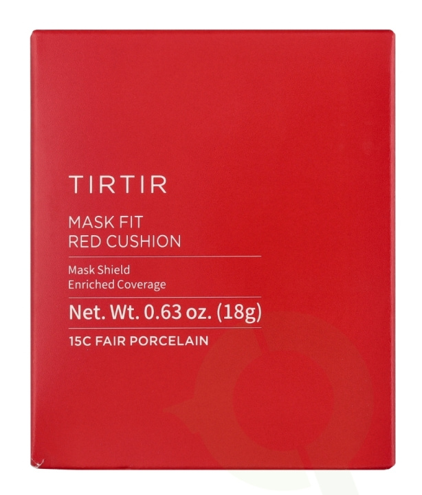 TirTir Mask Fit Red Cushion Foundation SPF40 18 g #15C Fair Porcelain i gruppen HELSE OG SKJØNNHET / Makeup / Makeup ansikt / Foundation hos TP E-commerce Nordic AB (D30468)