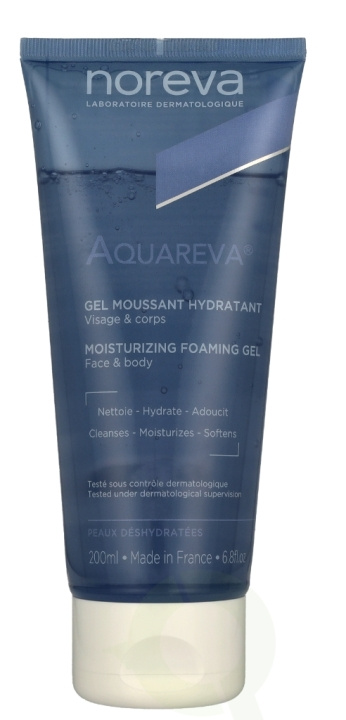 Noreva Aquareva Moisturizing Foaming Gel 200 ml i gruppen HELSE OG SKJØNNHET / Hudpleie / Ansikt / Dagkrem hos TP E-commerce Nordic AB (D30486)