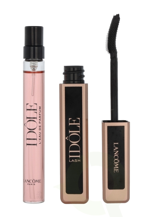 Lancome Idole Giftset 18 ml Mascara 01 Glossy Black 8ml /Idole Edp Travel Spray 10ml i gruppen HELSE OG SKJØNNHET / Gavesett / Gavesett for henne hos TP E-commerce Nordic AB (D30503)