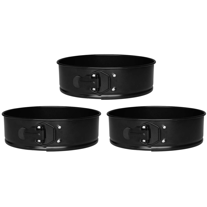 Maku Springformar med löstagbar botten 3-pack i gruppen HJEM, HUS OG HAGE / Kjøkkenutstyr / Baketilbehør hos TP E-commerce Nordic AB (D30586)
