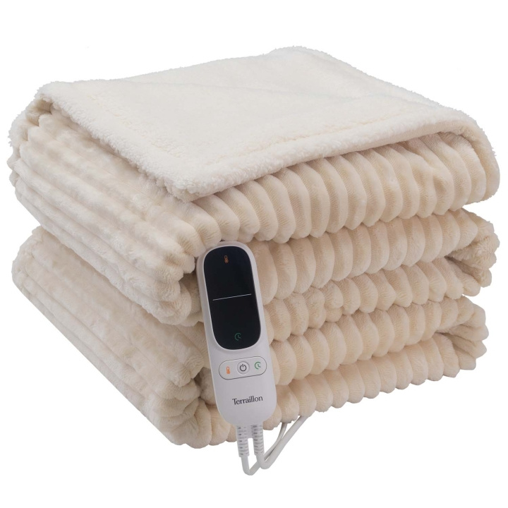 Terraillon Värmefilt Koomy 180x130cm 140W Cream i gruppen HELSE OG SKJØNNHET / Massasje og velvære / Varmetepper hos TP E-commerce Nordic AB (D30592)