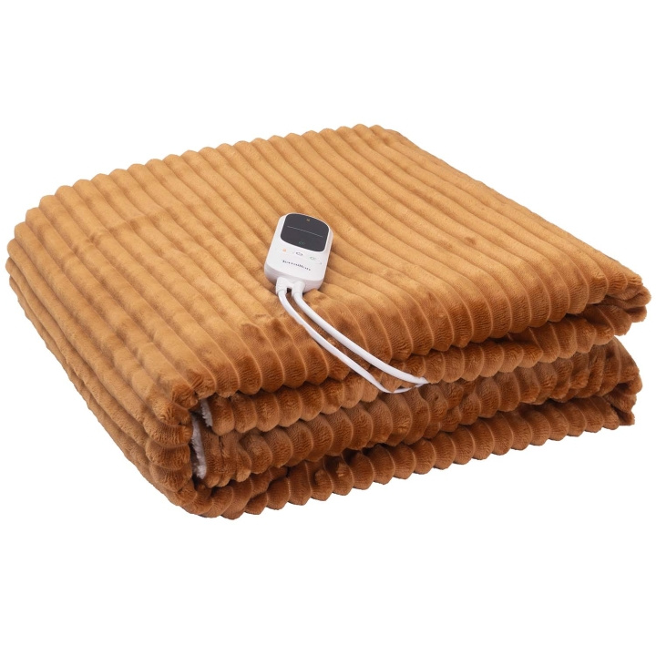 Terraillon Värmefilt Koomy 180x130cm 140W Caramel i gruppen HELSE OG SKJØNNHET / Massasje og velvære / Varmetepper hos TP E-commerce Nordic AB (D30593)
