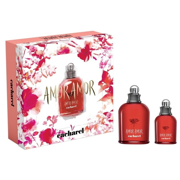 Cacharel Amor Amor Edt 100ml + Edt 30ml i gruppen HELSE OG SKJØNNHET / Duft og parfyme / Parfyme / Parfymebokser hos TP E-commerce Nordic AB (D30623)