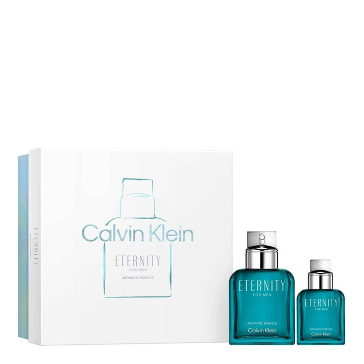 Calvin Klein Giftset Calvin Klein Eternity for Men Aromatic Essence Edp 100ml + Edp 30ml i gruppen HELSE OG SKJØNNHET / Duft og parfyme / Parfyme / Parfymebokser hos TP E-commerce Nordic AB (D30631)