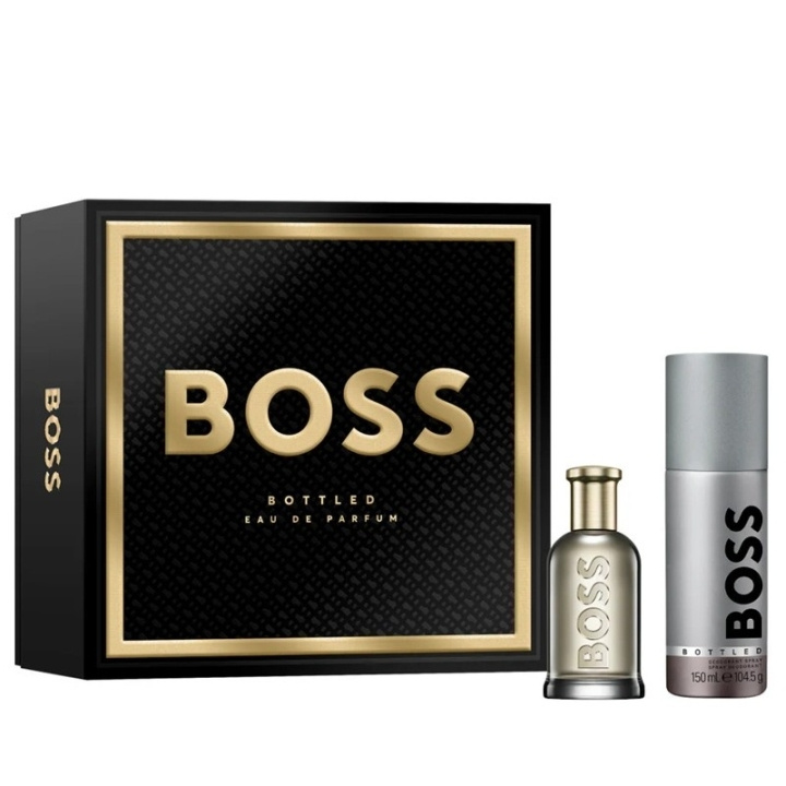 Hugo Boss Giftset Hugo Boss Bottled Edp 50ml + Deo Spray 150ml i gruppen HELSE OG SKJØNNHET / Duft og parfyme / Parfyme / Parfymebokser hos TP E-commerce Nordic AB (D30633)