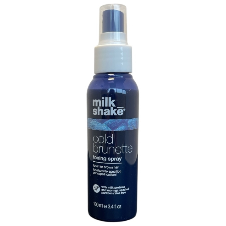 Milk_Shake Cold Brunette Toning Spray 100ml i gruppen HELSE OG SKJØNNHET / Hår & styling / Hårstyling / Hårspray hos TP E-commerce Nordic AB (D30645)