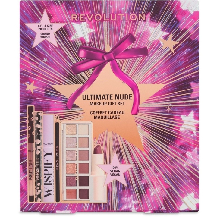 Makeup Revolution Ultimate Nude Giftset i gruppen HELSE OG SKJØNNHET / Gavesett / Gavesett for henne hos TP E-commerce Nordic AB (D30658)