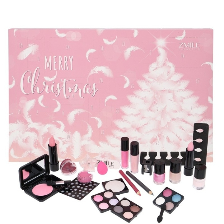 Zmile Cosmetics Beauty Advent Calendar Traditional Pink And Fluffy i gruppen HELSE OG SKJØNNHET / Gavesett / Gavesett for henne hos TP E-commerce Nordic AB (D30662)