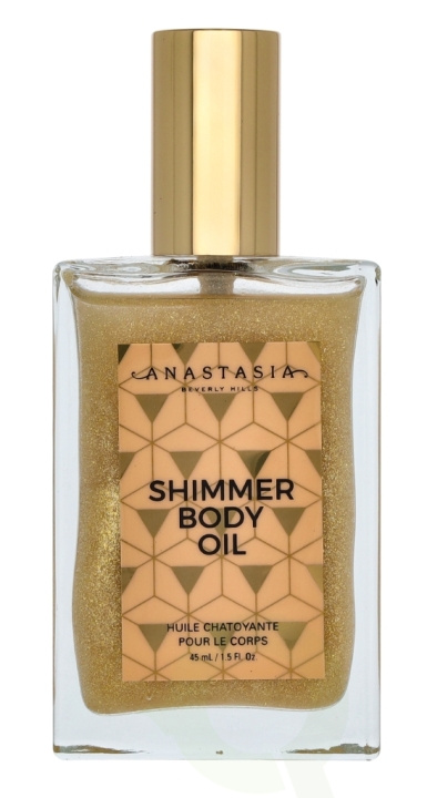 Anastasia Beverly Hills Shimmer Body Oil 45 ml Gold i gruppen HELSE OG SKJØNNHET / Hudpleie / Kroppspleie / Kroppsolje hos TP E-commerce Nordic AB (D30689)