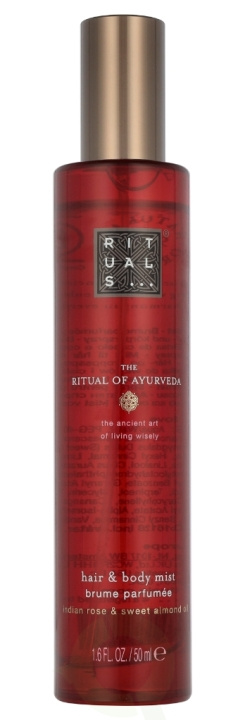 Rituals Ayurveda Blissfull Hair & Body Mist 50 ml Indian Rose & Sweet Almond Oil i gruppen HELSE OG SKJØNNHET / Hudpleie / Kroppspleie / Bodymist hos TP E-commerce Nordic AB (D30715)