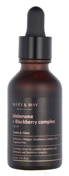 Mary & May Idebenone + Blackberry Complex Serum 30 ml i gruppen HELSE OG SKJØNNHET / Hudpleie / Ansikt / Hudserum hos TP E-commerce Nordic AB (D30727)