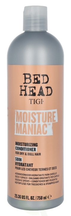 TIGI BH Moisture Maniac Moisturizing Conditioner 750 ml For Dry & Dull Hair i gruppen HELSE OG SKJØNNHET / Hår & styling / Hårpleie / Balsam hos TP E-commerce Nordic AB (D30824)