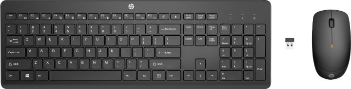 HP 230 Wireless Desktop-sett, svart - Nordic i gruppen Datautstyr / Mus & Tastatur / Tastatur hos TP E-commerce Nordic AB (D30889)