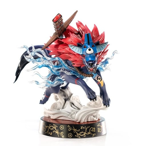 First4Figures - Okami (Oki - Ulveform) PVC /Figur i gruppen LEKER, BARN OG BABY / Leker / Figurer, miniatyrer og tilbehør hos TP E-commerce Nordic AB (D30975)