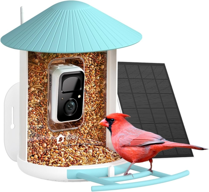 Birdfy Mater med intelligent fugleidentifikasjon + solcellepanel i gruppen SPORT, FRITID & HOBBY / Morsomme produkter / Smarte produkter hos TP E-commerce Nordic AB (D30997)