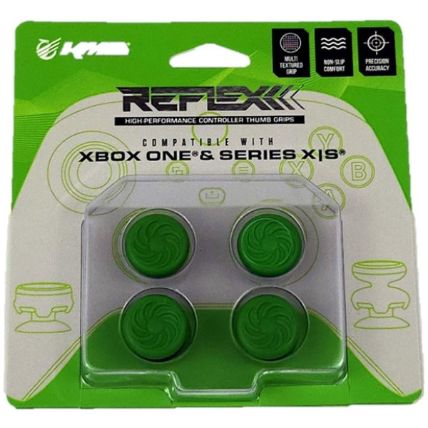 KMD Reflex Thumb Grips 4-pakning Xbox i gruppen Elektronikk / TV-spill & tilbehør / Xbox Series X hos TP E-commerce Nordic AB (D31001)